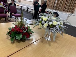 Supporting image for story: Chase Ladies get demo on Christmas decorations