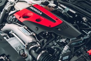 The powerful two litre engine