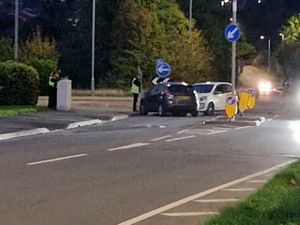 Two cars collided on Stallings Lane, close to Chandler Drive