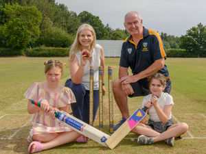 Supporting image for story: Homes firm sponsors cricket club's summer camp