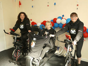 Supporting image for story: Pedal power raising funds for Wolverhampton's neonatal unit