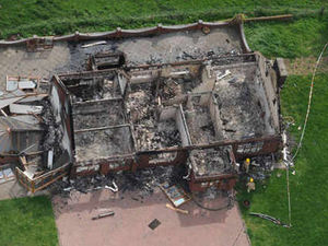 Supporting image for story: Three facing jail over Aldridge arson