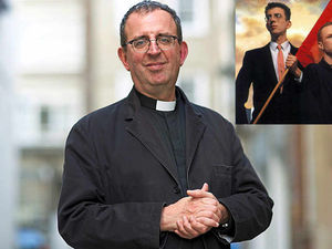 Supporting image for story: Priest charts journey from pop to pulpit at Church Stretton School