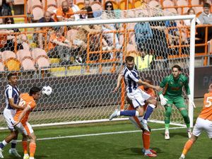 Supporting image for story: 'He could well be': Nat Phillips 'top signing' claim made after West Brom outing at Blackpool