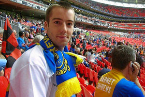 James Pugh at Wembley Stadium