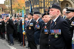 Shrewsbury Remembrance Sunday 2024.