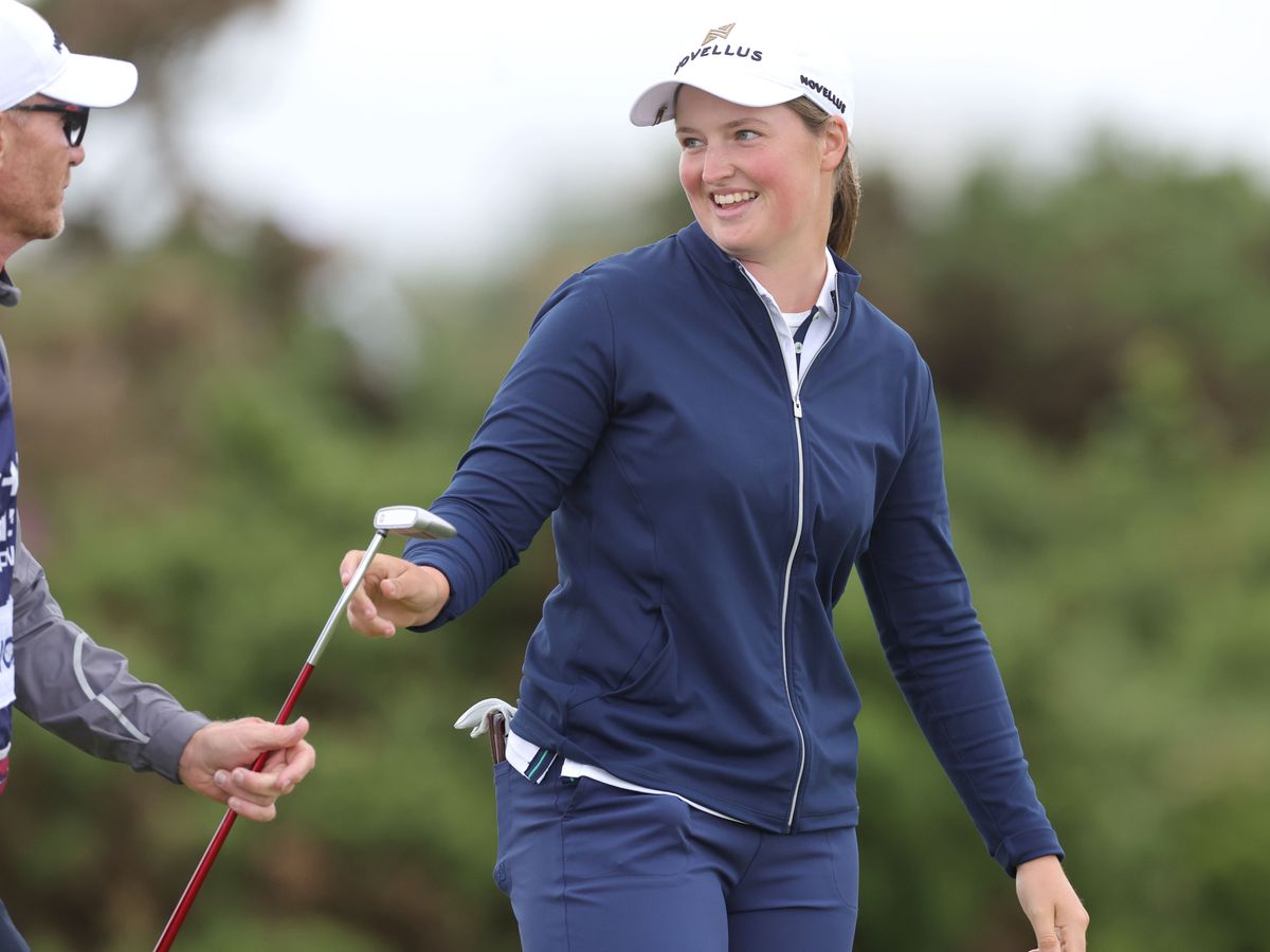 Lottie Woad fires final-round 68 to claim victory on her professional debut