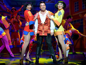 Supporting image for story: Joe McElderry, Lisa Riley and Doreen Tipton shine at Wolverhampton Grand Theatre pantomime Aladdin - review