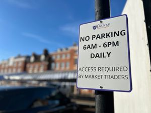 One of the new signs at Market Square