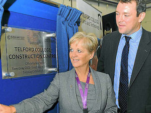 Supporting image for story: Telford College opens £1m construction centre