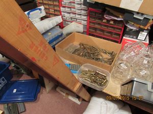 Ammunition made by Paul Edmunds in the garage of his home