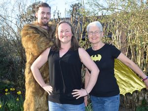 Supporting image for story: Team to conquer Shropshire’s biggest inflatable obstacle course in David’s memory