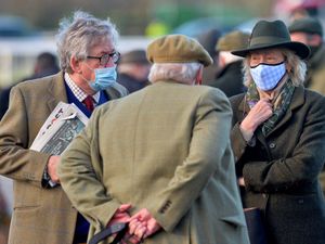 Supporting image for story: Cheers as spectators return to Ludlow Racecourse