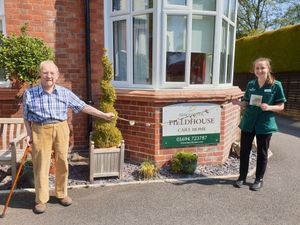 Supporting image for story: Shropshire care home in bunting appeal to bring cheer to residents
