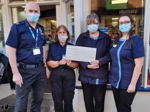 Supporting image for story: Pharmacy raises money for responders group after customer health scare