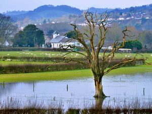 Supporting image for story: Shropshire weather: Flood alerts for county as Storm Dennis bears down on Britain 