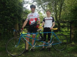 Supporting image for story: Bishop's Castle tandem triathlon call