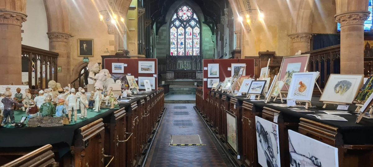 Art Among the Pews - where canvas meets chords