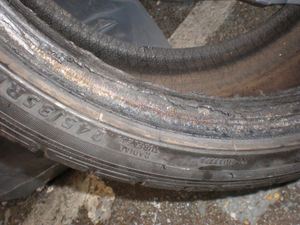 Supporting image for story: Mystery shopping exercise in Wolverhampton finds old and unsafe part-worn tyres for sale 
