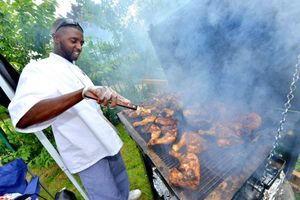 Tigers BBQ and Reuben Clarke from Wolverhampton