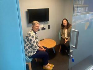 Supporting image for story: Libraries unveil sound-proof pods thanks to grant