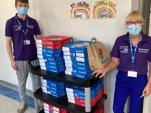 Supporting image for story: Pizzas galore for stretched hospital staff as fundraiser inspired by Shropshire A&E tweet
