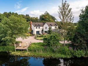 Supporting image for story: A look inside the impressive country home with private lake that's up for sale in north Shropshire