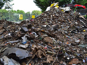 Supporting image for story: Fly-tippers dump 62-ton mountain of rubbish