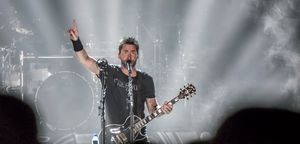 Nickelback at the Genting Arena. Pic: Martin Dunning