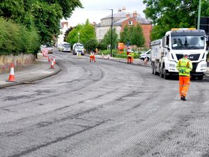 Supporting image for story: Pictures show progress on major roadworks as council announces more closures in Shrewsbury
