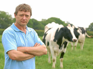 Supporting image for story: Dairy farms could be forced out of business because of falling milk prices, warns Shropshire farmer