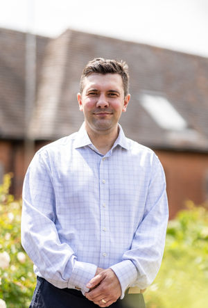 Macphie's newly appointed Bakery Product Manager, Sebastian Penney.