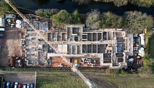 A new 90-bedroom care home is starting to take shape. The three-storey home is being built on the site of the former Anchor Inn pub, Chester Road, Brownhills.