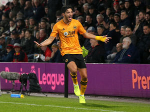 Supporting image for story: Wolves striker Jimenez hungry for more in 2020