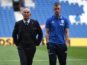 Supporting image for story: West Brom's Chris Brunt misses Manchester City clash with slight calf strain