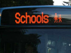 Supporting image for story: School bus fees set to rise