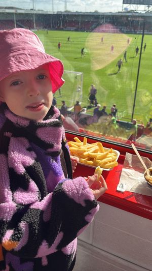 The eight-year-old Walsall fan was given a minutes applause at the Saddlers last game of the season
