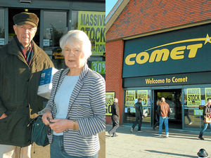 Supporting image for story: Fears for Shropshire's Comet stores