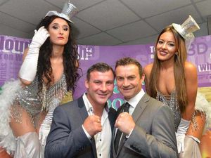 Supporting image for story: Woodhall and Calzaghe clashed over coffee!