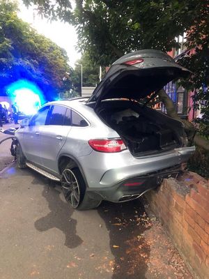 Road traffic collision on Goldthorn Hill, Wolverhampton.