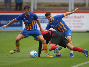 Supporting image for story: Brackley Town 2 Shrewsbury Town 1 - Report and pictures