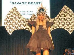 Supporting image for story: Talented students on catwalk in Shrewsbury