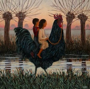 Dawn Treader by Ann McCay, who is showing at the gallery for the second time