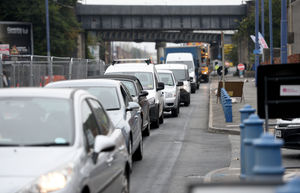 Bilston Road is gridlocked during the day, driving customers away