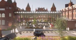 What the entrance could look like: Picture: Birmingham Women's and Children's NHS Foundation Trust