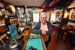 Mary Lavender, Landlady at The Crown Pub