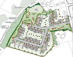 The proposed landscaping plan. Picture: Berrys
