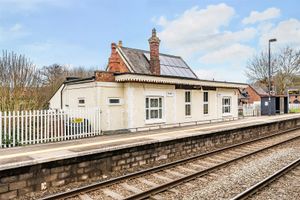The station house at Yorton railway station