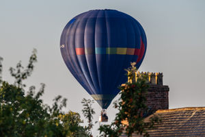 Oswestry's Balloon Festival returned over the weekend. Picture: Graham Mitchell.