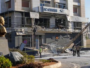 Supporting image for story: Israeli strikes target Hezbollah-run financial institution in Lebanon